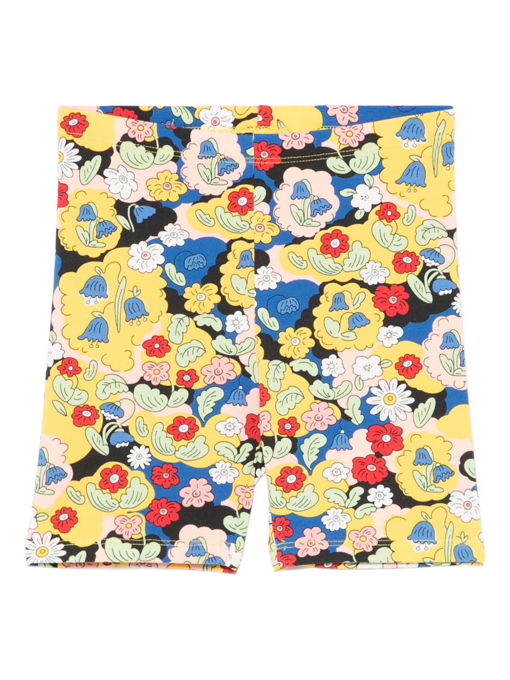Shorts per bambina Mini Rodini multicolor con stampa floreale e elastico in vita 2563010300 MULTI MINI RODINI KIDS 