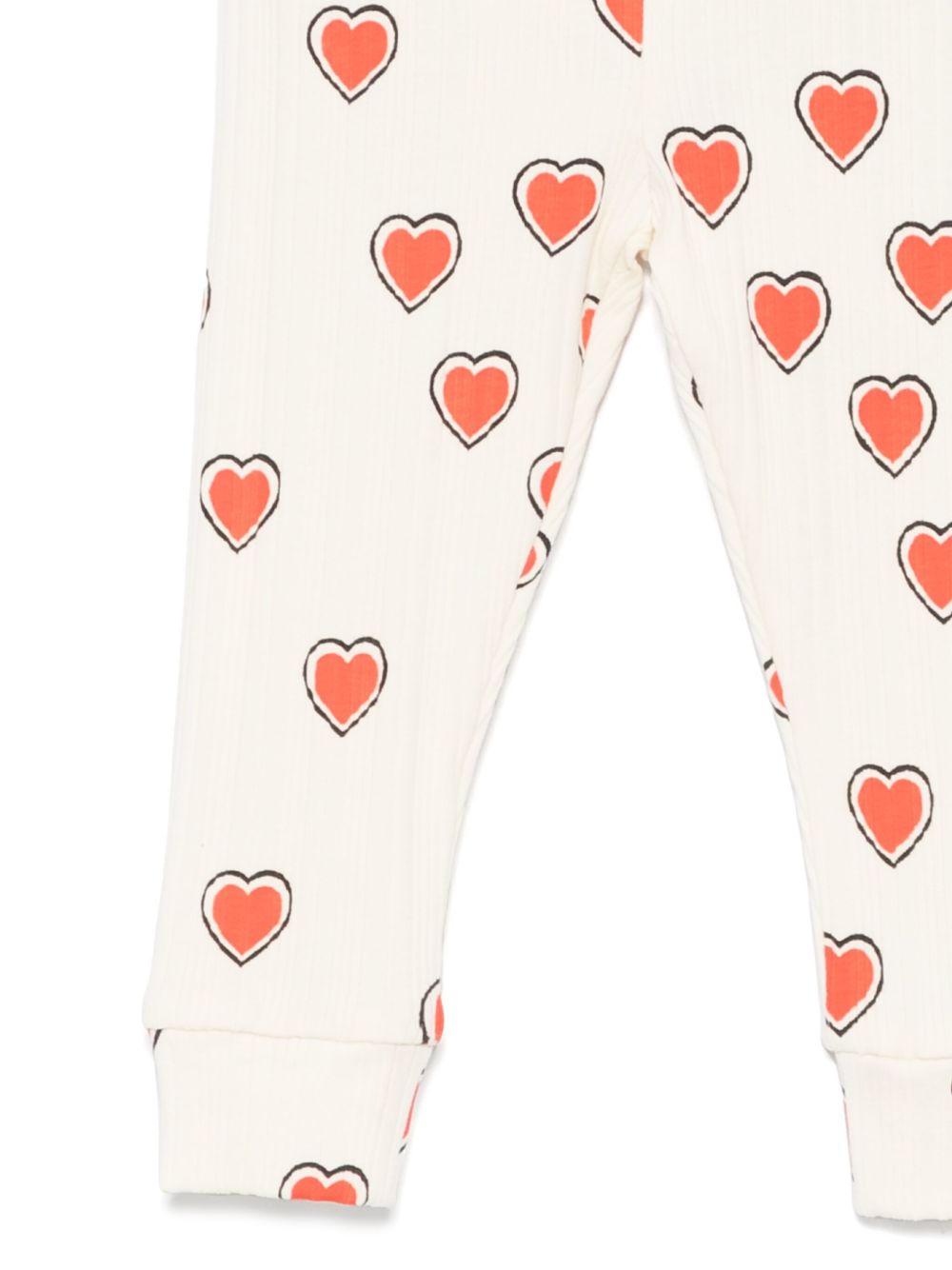 Set t-shirt e pantaloni per neonata Mini Rodini bianco con stampa grafica 2564010111 OFF-WHITE MINI RODINI KIDS 
