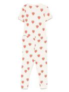 Set t-shirt e pantaloni per neonata Mini Rodini bianco con stampa grafica 2564010111 OFF-WHITE MINI RODINI KIDS 