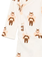 Set t-shirt e pantaloni per neonati Mini Rodini bianco con stampa grafica 2564010411 OFF-WHITE MINI RODINI KIDS 