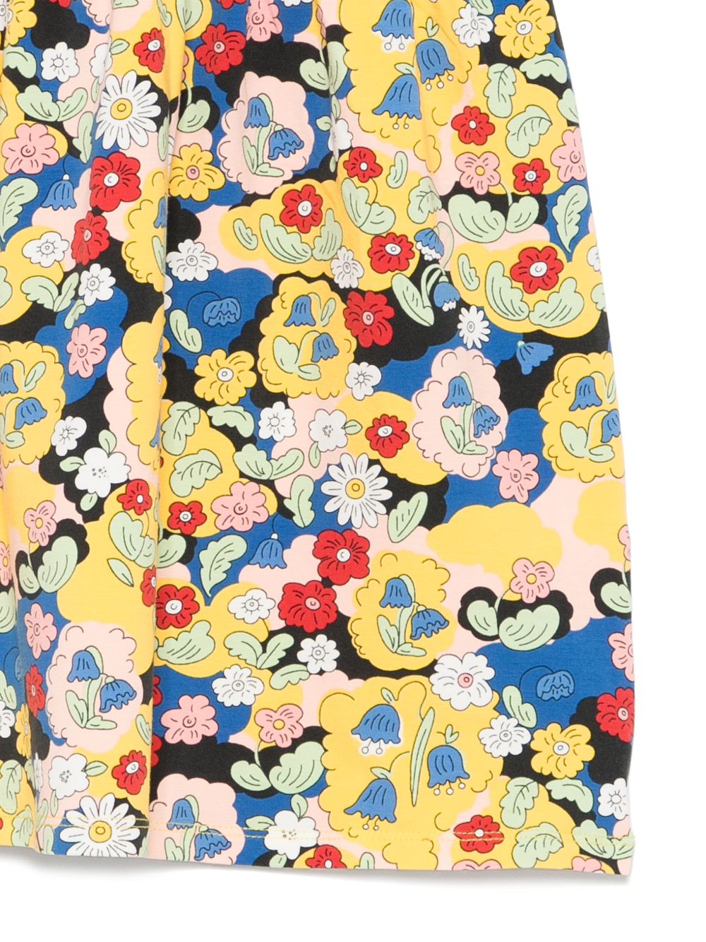 Abito per bambina Mini Rodini multicolore con stampa floreale 2565010000 MULTI MINI RODINI KIDS 