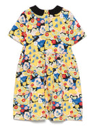 Abito per bambina Mini Rodini multicolore con stampa floreale 2565010000 MULTI MINI RODINI KIDS 