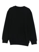 Felpa per bambino Missoni Kids nero con logo ricamato MX4P40 Z3183 930 MISSONI KIDS 