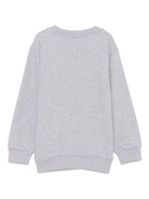 Felpa per bambino Missoni Kids grigio con logo ricamato MX4Q10 Z3188 805 MISSONI KIDS 