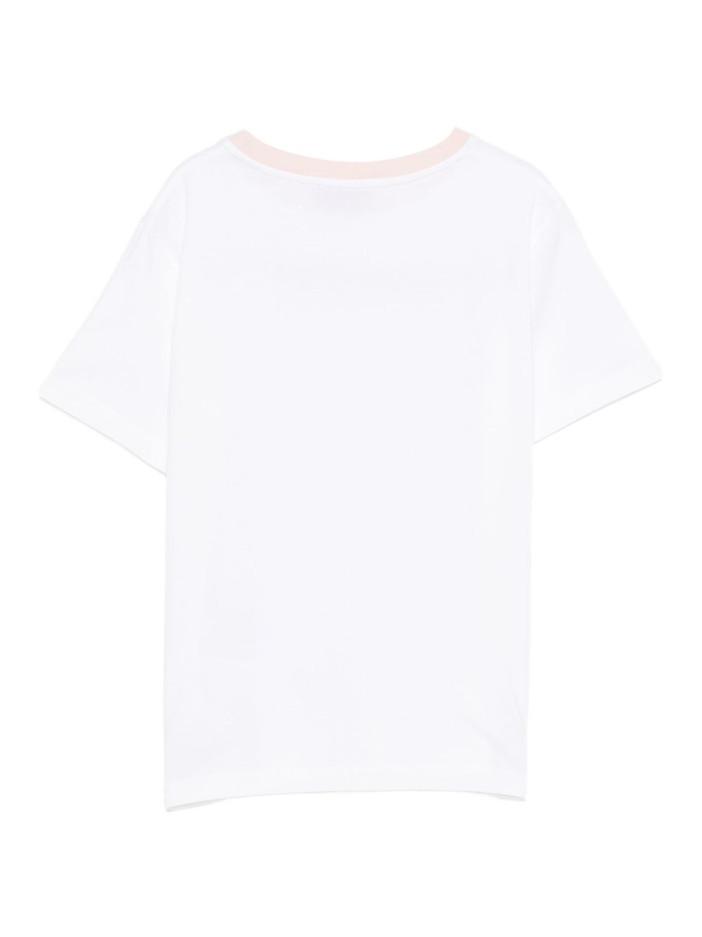 T-shirt per bambina Missoni Kids bianco con logo motivo a zigzag MX8A11 Z3186 100MC MISSONI KIDS 