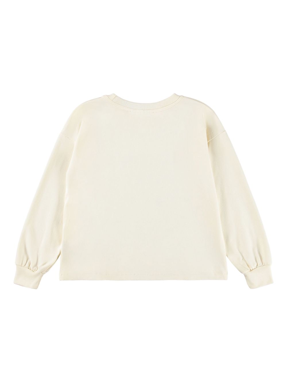 Felpa per bambina Molo beige con stampa sul davanti 2W25A405 4980 MOLO KIDS 