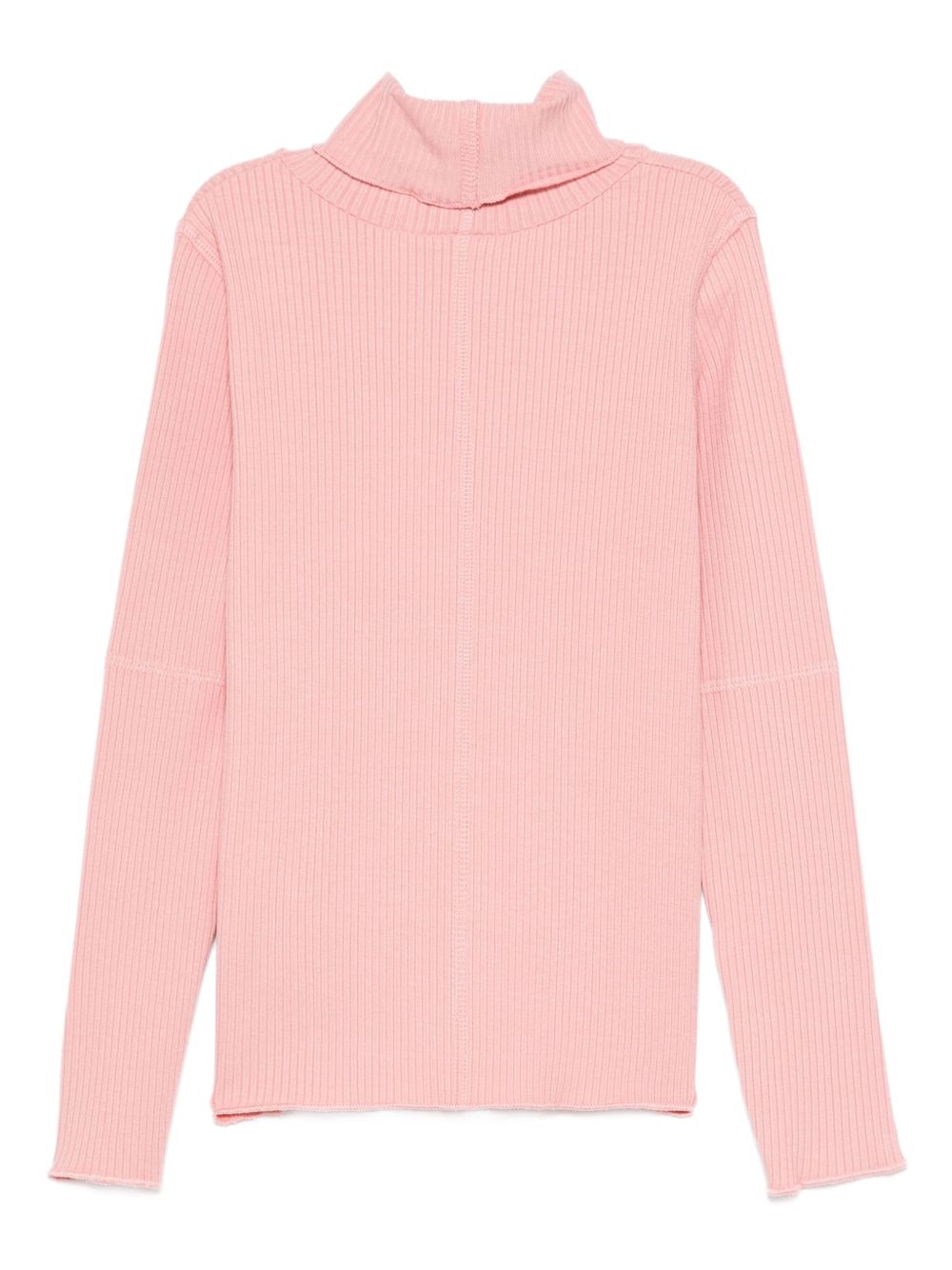 Dolcevita per bambina Molo rosa con orlo dritto 2W25A411 5564 MOLO KIDS 