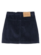 Gonna per bambina Molo blu a coste 2W25D108 8552 MOLO KIDS 