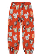 Chino per bambina Molo rosso in cotone biologico 2W25I202 8201 MOLO KIDS 