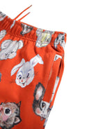 Chino per bambina Molo rosso in cotone biologico 2W25I202 8201 MOLO KIDS 