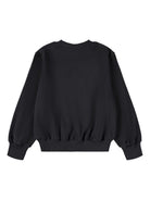 Felpa per bambina Molo nero con decorazione a paillettes 2W25J207 9709 MOLO KIDS 