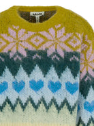 Maglione per bambina Molo multicolore con motivo a fiocco di neve e cuore 2W25K206 4954 MOLO KIDS 