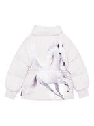 Giubbino per bambina Molo viola con stampa unicorno sul retro 5W25M303 5559 MOLO KIDS 