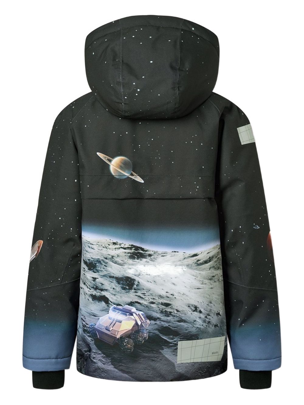 Giubbino Castor per bambino Molo multicolore con stampa grafica all-over 5W25M309 4950 MOLO KIDS 