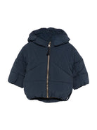 Giubbino Harpo per neonato Molo blu con stampa smile sul retro 5W25M318 8753 MOLO KIDS 