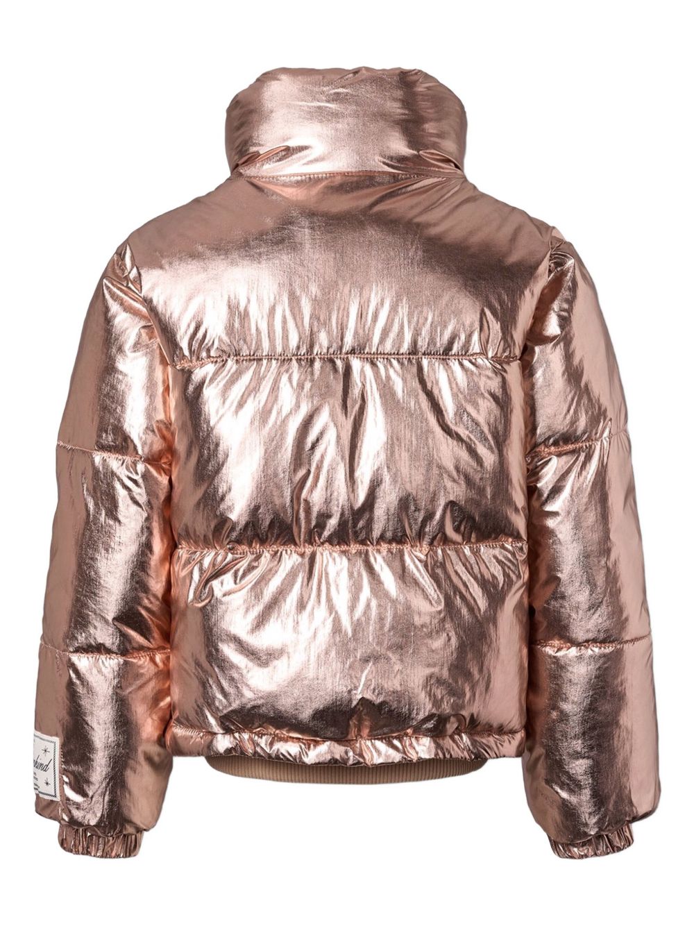 Giubbino per bambina Molo rosa con effetto metallizzato 5W25M322 5399 MOLO KIDS 