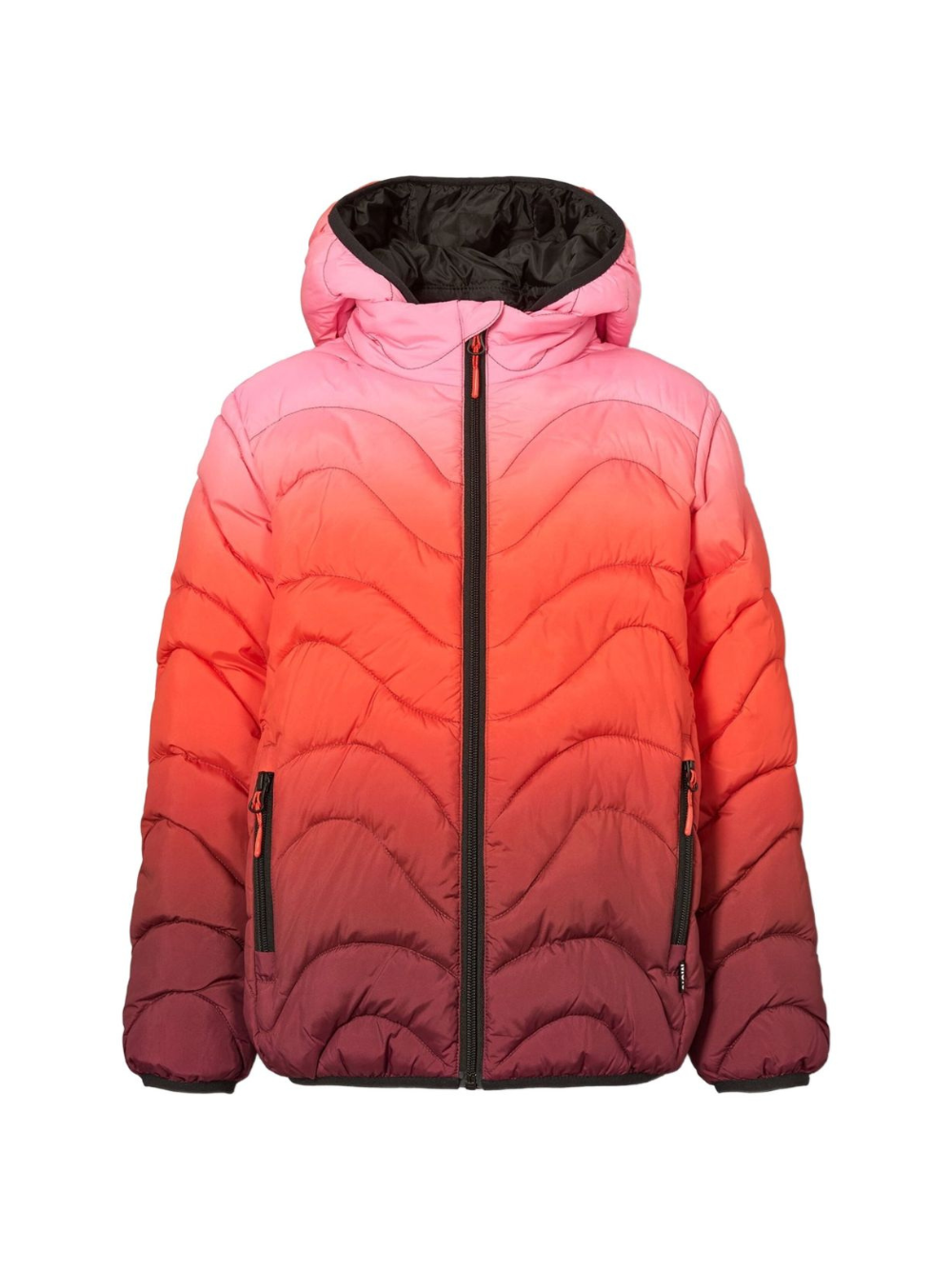 Giubbino Hao per bambina Molo rosso con cappuccio rimovibile 5W25M335 4945 MOLO KIDS 