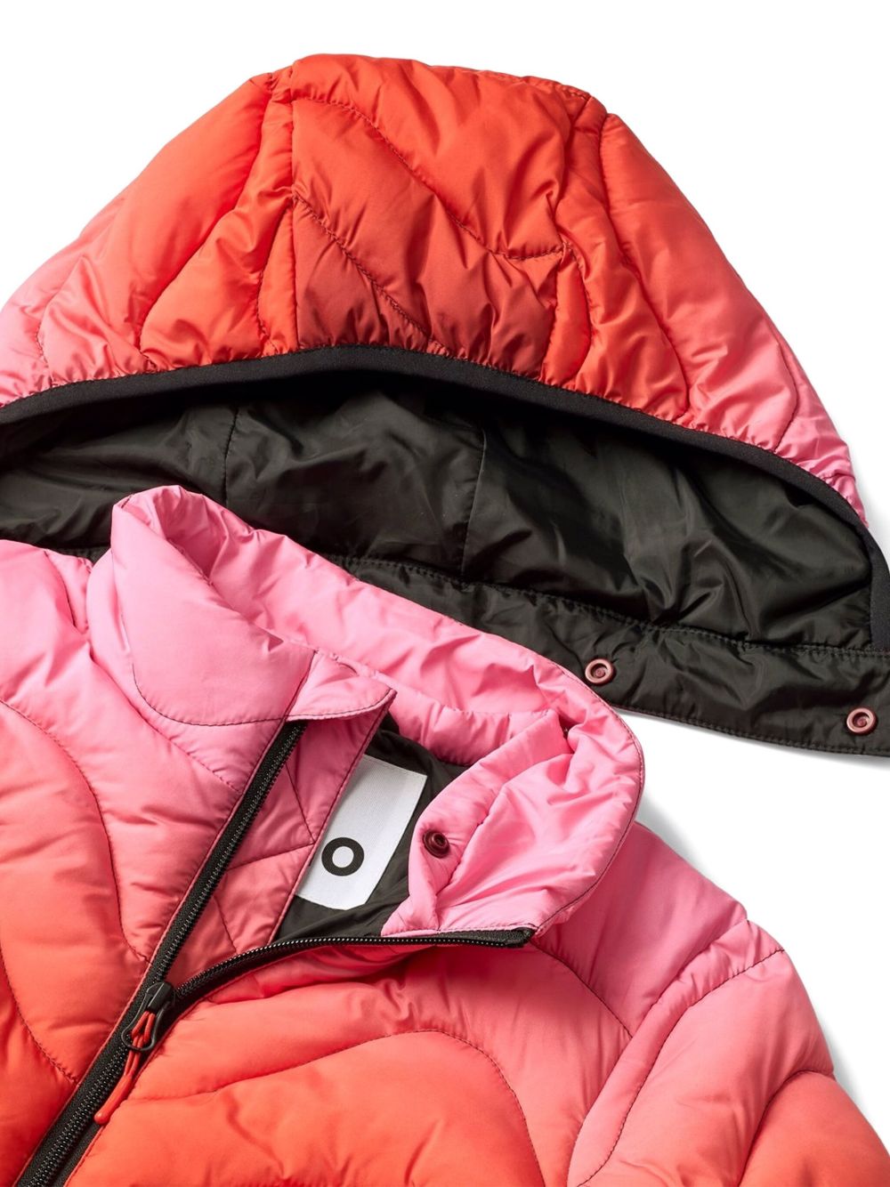 Giubbino Hao per bambina Molo rosso con cappuccio rimovibile 5W25M335 4945 MOLO KIDS 