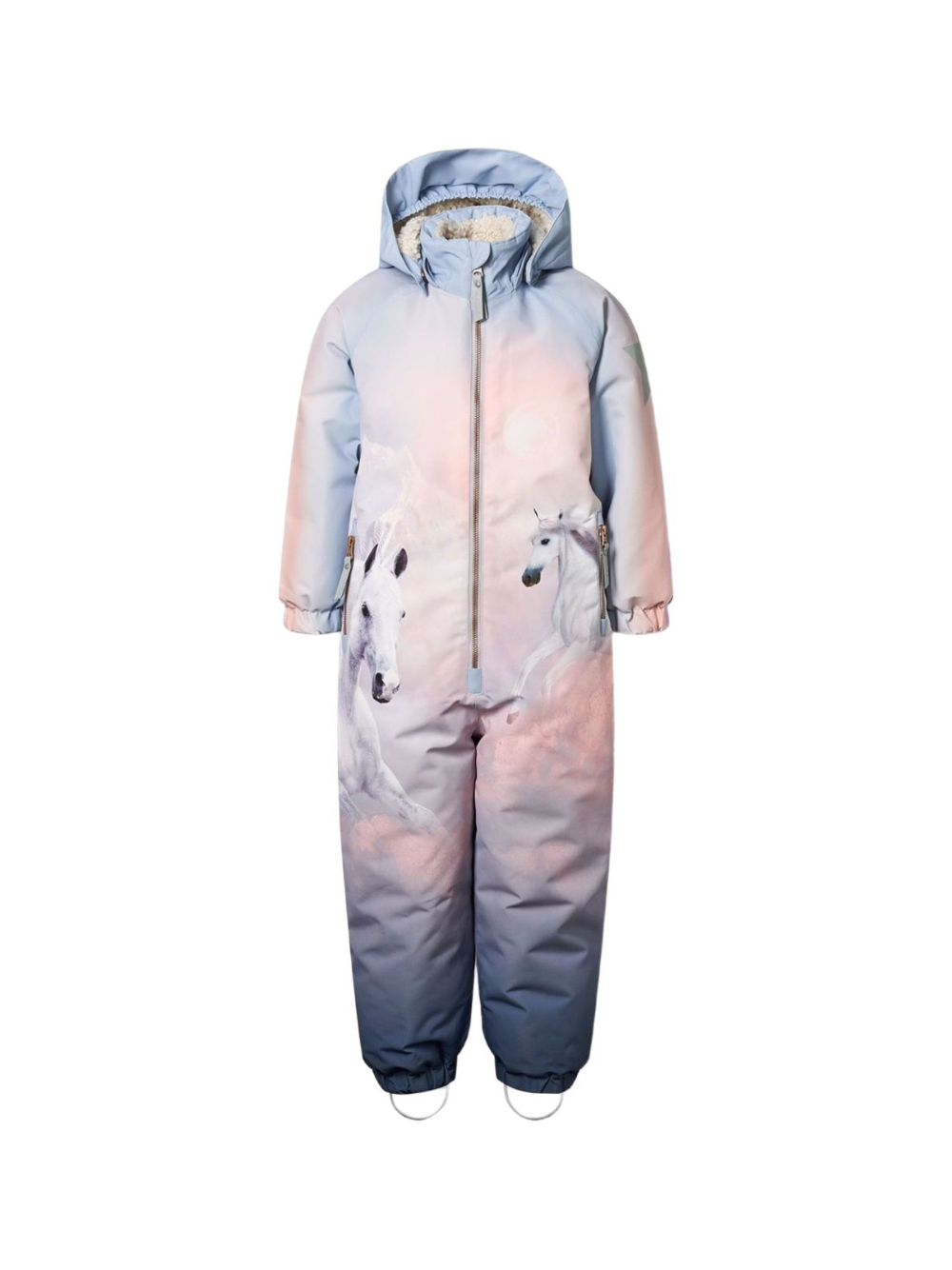 Tuta da neve Polar per bambina Molo multicolore con stampa unicorno 5W25N202 4949 MOLO KIDS 