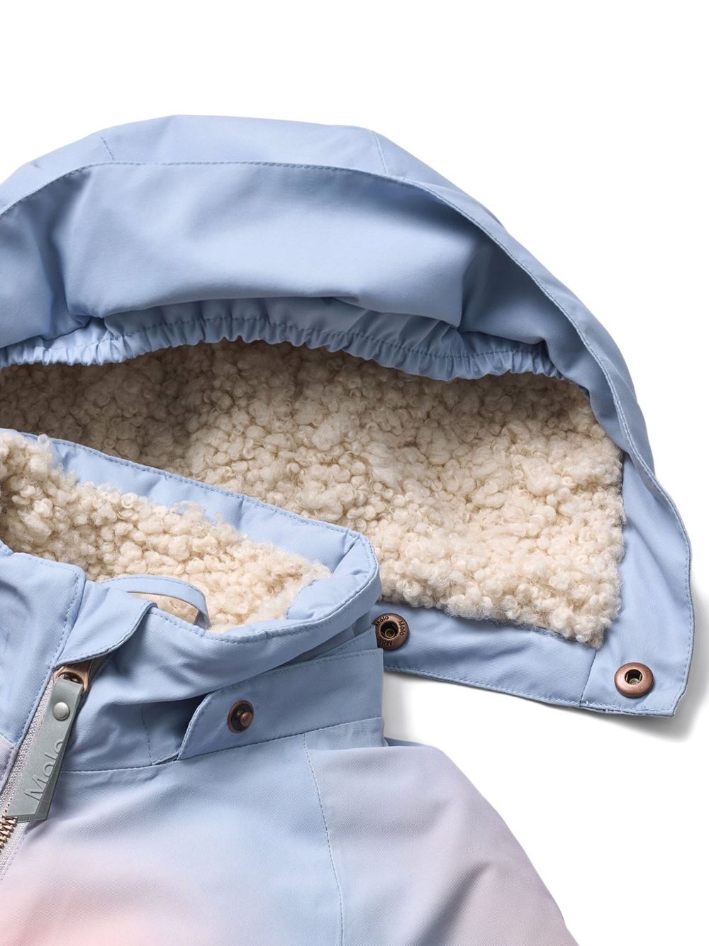 Tuta da neve Polar per bambina Molo multicolore con stampa unicorno 5W25N202 4949 MOLO KIDS 