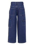 Jeans per bambini Molo denim con tasche cargo 6W25I104 1458 MOLO KIDS 