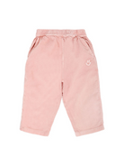 Pantaloni a coste per neonata Molo rosa cipria con vita elasticizzata 6W25I107 5494 MOLO KIDS 