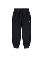 Pantaloni sportivi per bambino Molo Alvar nero con orli alle caviglie elasticizzati 6W25I202 0099 MOLO KIDS 