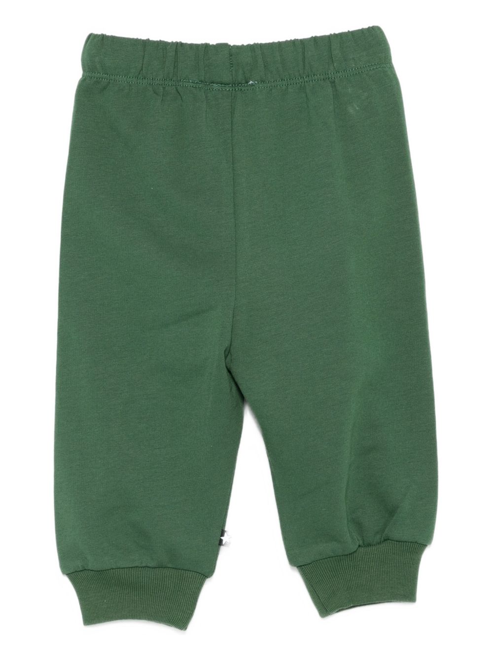 Pantaloni sportivi per neonato Molo verdi con faccina sorridente 6W25I210 5533 MOLO KIDS 