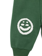 Pantaloni sportivi per neonato Molo verdi con faccina sorridente 6W25I210 5533 MOLO KIDS 