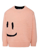 Maglione per bambino Molo rosa con effetto jacquard 6W25K201 4951 MOLO KIDS 