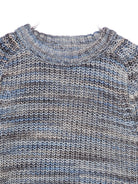 Maglione per bambino Molo grigio con motivo a strisce orizzontali 6W25K202 5573 MOLO KIDS 