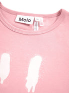 Pigiama per bambina Molo Lue rosa con stampa smile 6W25R501 5564 MOLO KIDS 