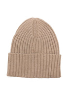 Berretto per bambino Molo beige con toppa con logo 7W25S304 5519 MOLO KIDS 