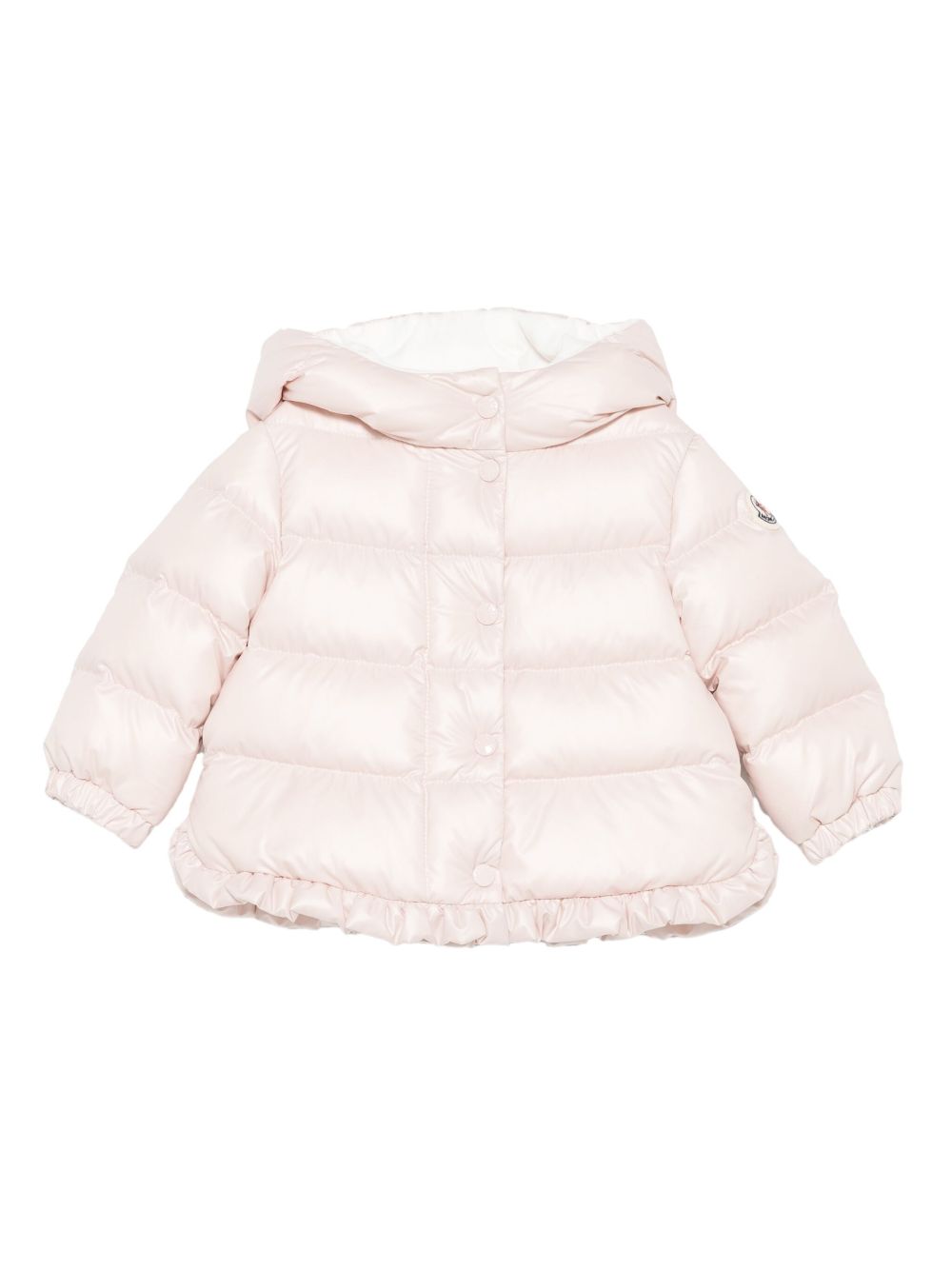 Piumino Tazui per neonata Moncler Enfant rosa con cappuccio K29511A00036597YX 50X MONCLER KIDS 