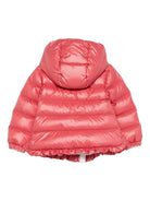 Giubbino Tazui per neonata Moncler Enfant rosso con design trapuntato K29511A00036597YX 56H MONCLER KIDS 