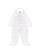 Tuta da neve Osof per neonati Moncler Enfant bianca con cappuccio K29511G00002597YW 032 MONCLER KIDS 