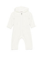 Tuta intera per neonati Moncler Enfant bianco con orecchie da animale K29518L0000380093 034 MONCLER KIDS 