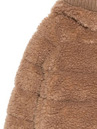 Giacca Adalbertas per bambina Moncler Enfant Adalbertas marrone in pile con zip K29541A0008989B1S 226 MONCLER KIDS 