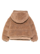 Giacca Adalbertas per bambina Moncler Enfant Adalbertas marrone in pile con zip K29541A0008989B1S 226 MONCLER KIDS 