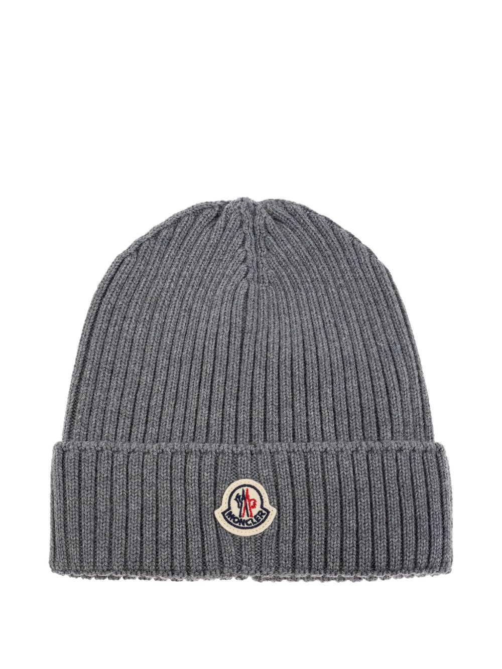Cappello per bambini Moncler Enfant grigio con applicazione logo K29543B00009M1131 981 MONCLER KIDS 