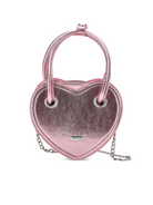 Borsa a mano per bambina Monnalisa rosa a forma di cuore 17F003 6073 0090 MONNALISA KIDS 
