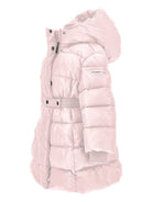 Piumino per bambina Monnalisa rosa con cappuccio 17F101 6020 0090 MONNALISA KIDS 