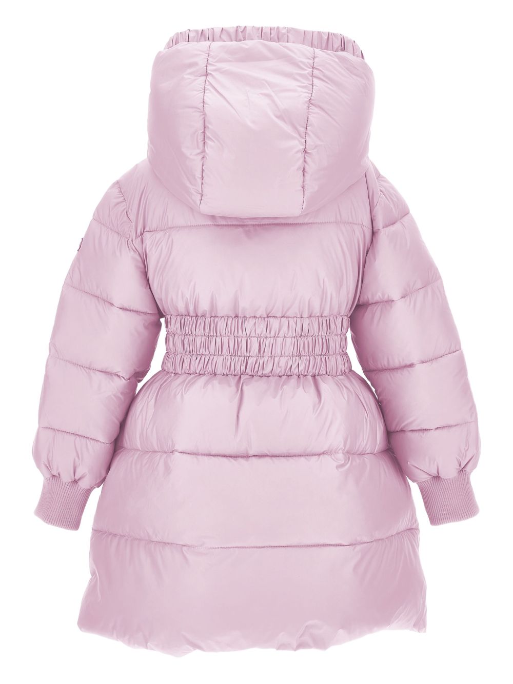 Piumino per bambina Monnalisa rosa con cappuccio 17F102 6021 0094 MONNALISA KIDS 