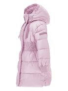 Piumino per bambina Monnalisa rosa con cappuccio 17F102 6021 0094 MONNALISA KIDS 