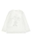 T-shirt per bambina Monnalisa bianca con grafica con Minnie 19F608 6003 0001 MONNALISA KIDS 