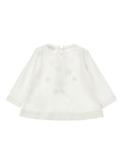 T-shirt per neonata Monnalisa bianca con stampa Minnie Mouse sul davanti 39F616 6005 0001 MONNALISA KIDS 