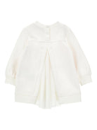 Abito per neonata Monnalisa bianco con stampa 39F901 6004 0190 MONNALISA KIDS 