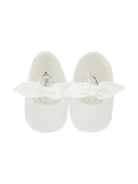 Ballerine per neonata Monnalisa bianco con fiocco 73F005 6135 0001 MONNALISA KIDS 