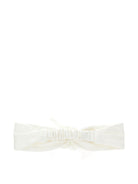 Fascia per neonata Monnalisa bianca con decorazione a fiori 73F007 6207 0001 MONNALISA KIDS 