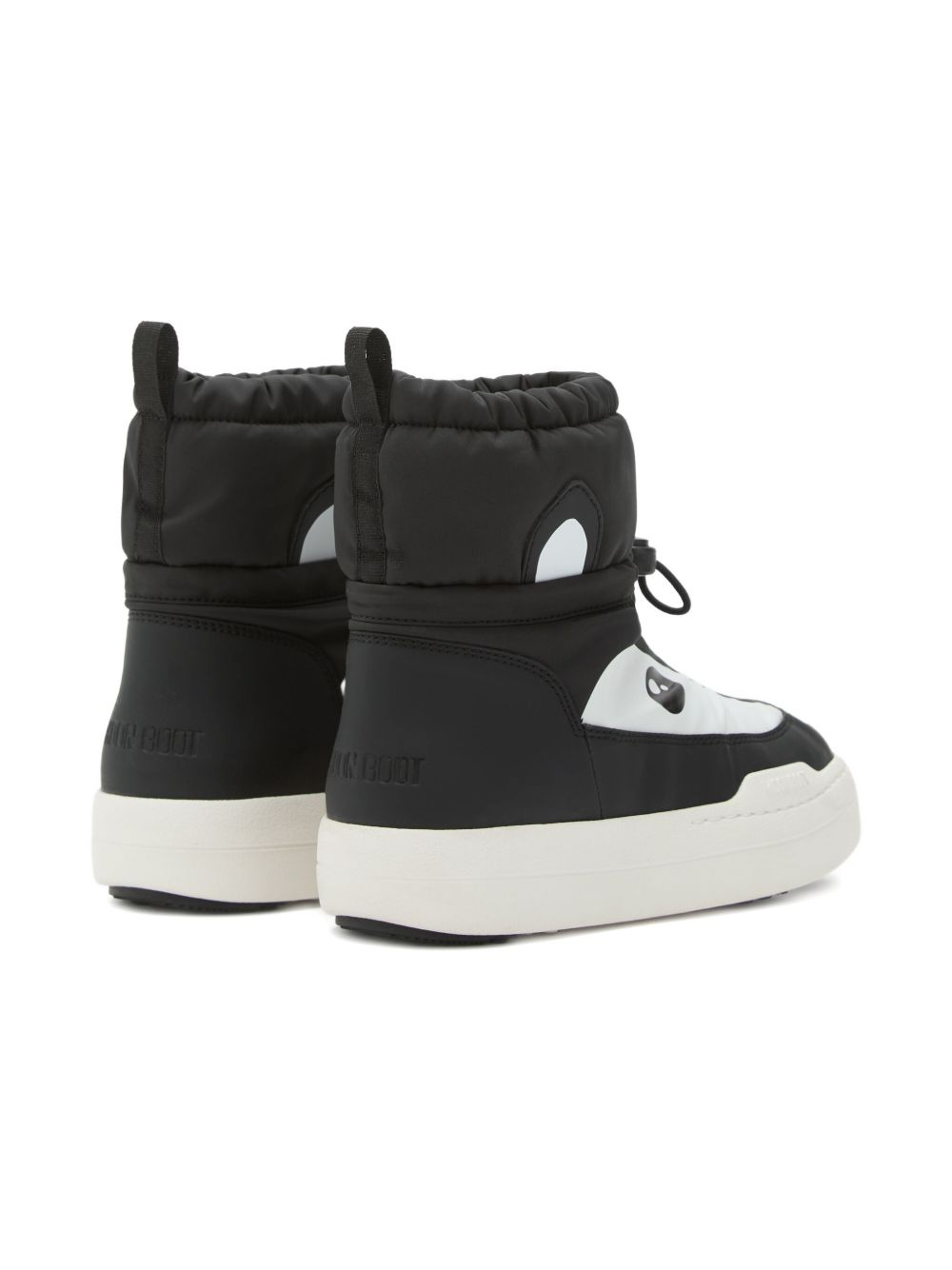 Stivali da neve Park Strap per bambino Moon Boot Kids neri con design a forma di animale 80D3440100 NA02 MOON BOOT KIDS 